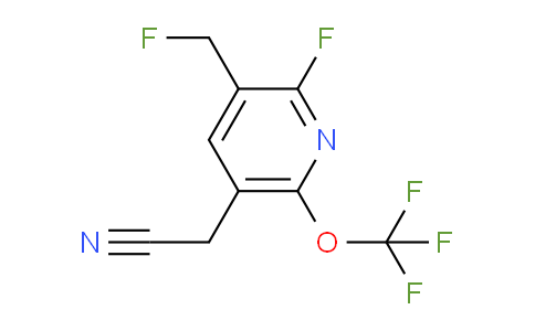 AM161745 | 1804750-35-3 | 2-Fluoro-3-(fluoromethyl)-6-(trifluoromethoxy)pyridine-5-acetonitrile