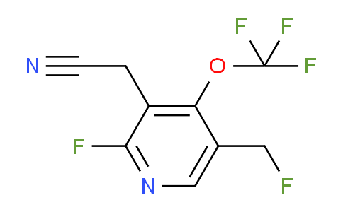 AM161749 | 1804809-66-2 | 2-Fluoro-5-(fluoromethyl)-4-(trifluoromethoxy)pyridine-3-acetonitrile