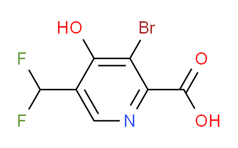 AM16175 | 1806909-69-2 | 3-Bromo-5-(difluoromethyl)-4-hydroxypyridine-2-carboxylic acid