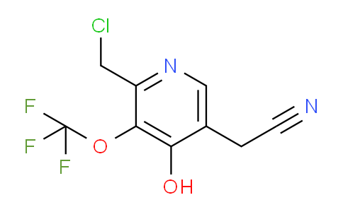 AM161751 | 1804833-13-3 | 2-(Chloromethyl)-4-hydroxy-3-(trifluoromethoxy)pyridine-5-acetonitrile