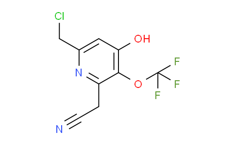 AM161753 | 1804777-90-9 | 6-(Chloromethyl)-4-hydroxy-3-(trifluoromethoxy)pyridine-2-acetonitrile