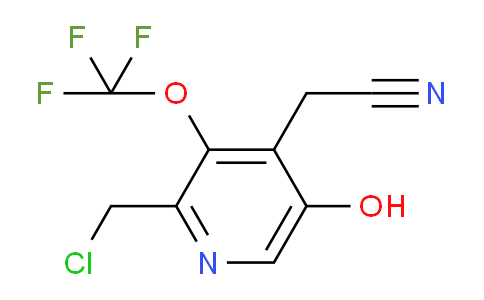 AM161755 | 1804825-40-8 | 2-(Chloromethyl)-5-hydroxy-3-(trifluoromethoxy)pyridine-4-acetonitrile