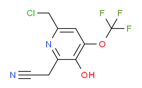 AM161757 | 1804480-62-3 | 6-(Chloromethyl)-3-hydroxy-4-(trifluoromethoxy)pyridine-2-acetonitrile