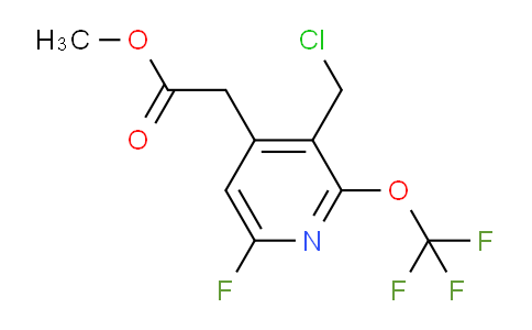 AM161759 | 1806029-78-6 | Methyl 3-(chloromethyl)-6-fluoro-2-(trifluoromethoxy)pyridine-4-acetate