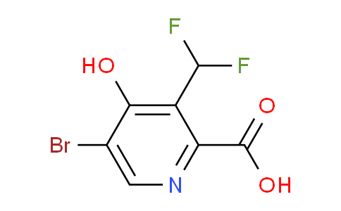 AM16176 | 1807009-65-9 | 5-Bromo-3-(difluoromethyl)-4-hydroxypyridine-2-carboxylic acid