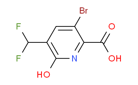AM16177 | 1805372-22-8 | 3-Bromo-5-(difluoromethyl)-6-hydroxypyridine-2-carboxylic acid