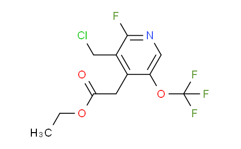 AM161777 | 1806030-12-5 | Ethyl 3-(chloromethyl)-2-fluoro-5-(trifluoromethoxy)pyridine-4-acetate