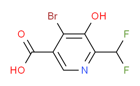AM16179 | 1805347-14-1 | 4-Bromo-2-(difluoromethyl)-3-hydroxypyridine-5-carboxylic acid
