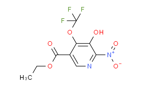 Ethyl 3-hydroxy-2-nitro-4-(trifluoromethoxy)pyridine-5-carboxylate