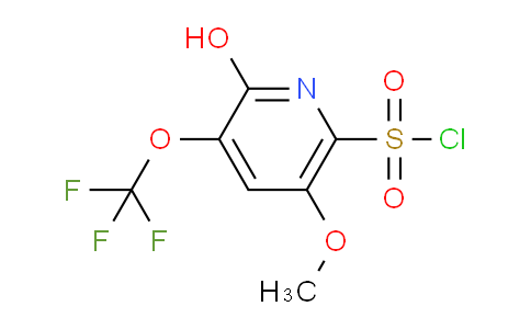 AM161808 | 1803694-89-4 | 2-Hydroxy-5-methoxy-3-(trifluoromethoxy)pyridine-6-sulfonyl chloride