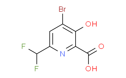 AM16181 | 1807009-80-8 | 4-Bromo-6-(difluoromethyl)-3-hydroxypyridine-2-carboxylic acid