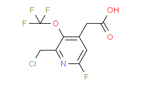AM161810 | 1804318-66-8 | 2-(Chloromethyl)-6-fluoro-3-(trifluoromethoxy)pyridine-4-acetic acid