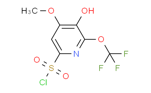 AM161818 | 1806185-49-8 | 3-Hydroxy-4-methoxy-2-(trifluoromethoxy)pyridine-6-sulfonyl chloride