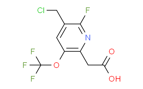 AM161819 | 1804741-92-1 | 3-(Chloromethyl)-2-fluoro-5-(trifluoromethoxy)pyridine-6-acetic acid