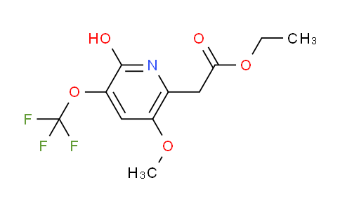 AM161825 | 1806185-24-9 | Ethyl 2-hydroxy-5-methoxy-3-(trifluoromethoxy)pyridine-6-acetate