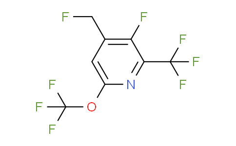 AM161827 | 1804762-23-9 | 3-Fluoro-4-(fluoromethyl)-6-(trifluoromethoxy)-2-(trifluoromethyl)pyridine