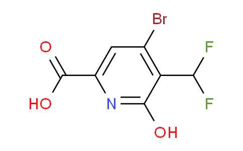 AM16184 | 1805242-02-7 | 4-Bromo-3-(difluoromethyl)-2-hydroxypyridine-6-carboxylic acid