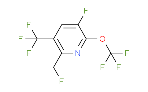 AM161848 | 1805974-23-5 | 3-Fluoro-6-(fluoromethyl)-2-(trifluoromethoxy)-5-(trifluoromethyl)pyridine