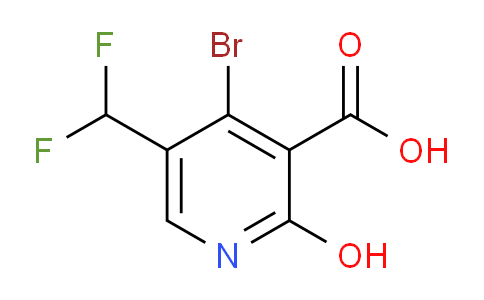 AM16186 | 1804844-53-8 | 4-Bromo-5-(difluoromethyl)-2-hydroxypyridine-3-carboxylic acid