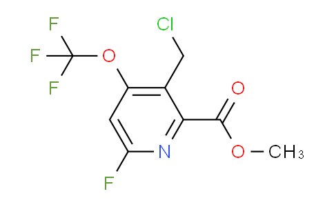 AM161868 | 1804474-89-2 | Methyl 3-(chloromethyl)-6-fluoro-4-(trifluoromethoxy)pyridine-2-carboxylate