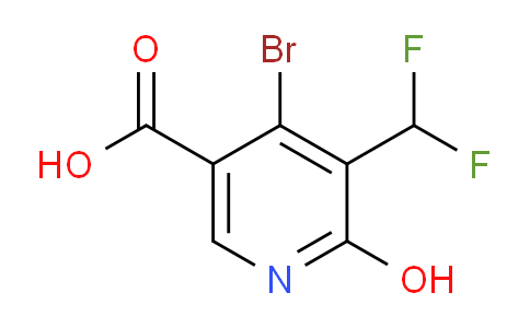 AM16187 | 1806909-82-9 | 4-Bromo-3-(difluoromethyl)-2-hydroxypyridine-5-carboxylic acid