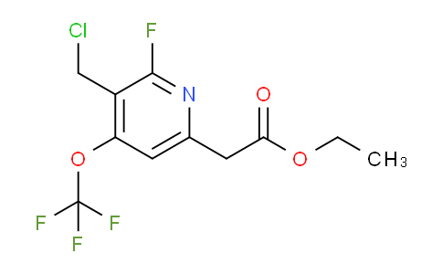 AM161886 | 1804318-84-0 | Ethyl 3-(chloromethyl)-2-fluoro-4-(trifluoromethoxy)pyridine-6-acetate