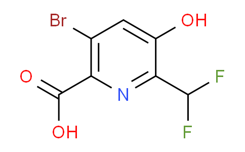 AM16189 | 1806068-32-5 | 5-Bromo-2-(difluoromethyl)-3-hydroxypyridine-6-carboxylic acid