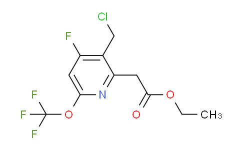 AM161893 | 1803662-13-6 | Ethyl 3-(chloromethyl)-4-fluoro-6-(trifluoromethoxy)pyridine-2-acetate