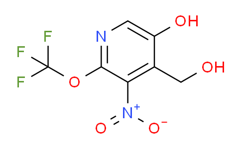 5-Hydroxy-3-nitro-2-(trifluoromethoxy)pyridine-4-methanol