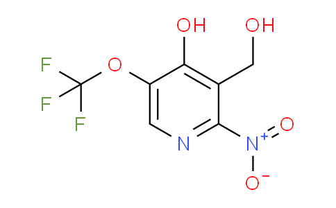 4-Hydroxy-2-nitro-5-(trifluoromethoxy)pyridine-3-methanol