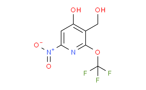 4-Hydroxy-6-nitro-2-(trifluoromethoxy)pyridine-3-methanol