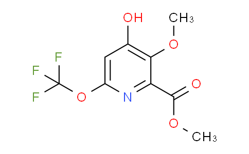 AM161900 | 1806733-43-6 | Methyl 4-hydroxy-3-methoxy-6-(trifluoromethoxy)pyridine-2-carboxylate