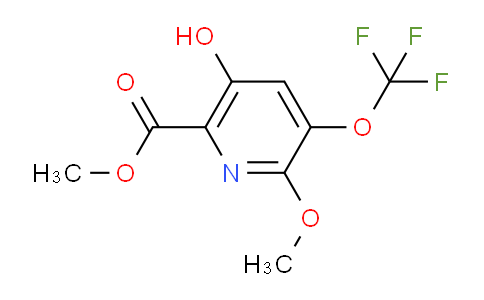 AM161902 | 1804434-39-6 | Methyl 5-hydroxy-2-methoxy-3-(trifluoromethoxy)pyridine-6-carboxylate