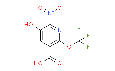 3-Hydroxy-2-nitro-6-(trifluoromethoxy)pyridine-5-carboxylic acid