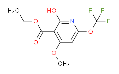 Ethyl 2-hydroxy-4-methoxy-6-(trifluoromethoxy)pyridine-3-carboxylate
