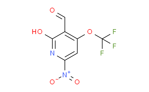 2-Hydroxy-6-nitro-4-(trifluoromethoxy)pyridine-3-carboxaldehyde
