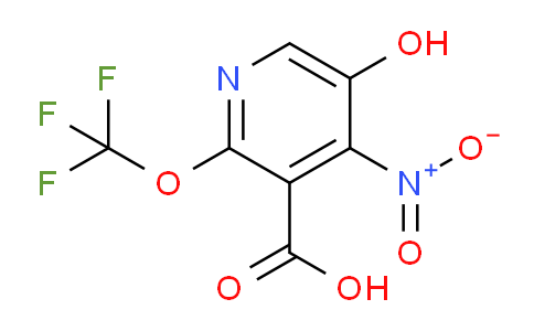 5-Hydroxy-4-nitro-2-(trifluoromethoxy)pyridine-3-carboxylic acid