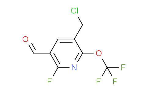 AM161934 | 1804808-64-7 | 3-(Chloromethyl)-6-fluoro-2-(trifluoromethoxy)pyridine-5-carboxaldehyde
