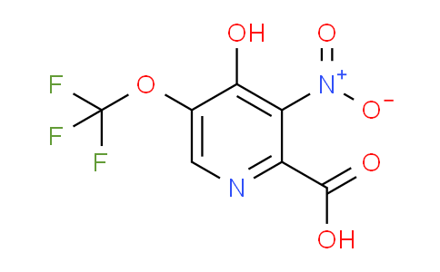 4-Hydroxy-3-nitro-5-(trifluoromethoxy)pyridine-2-carboxylic acid
