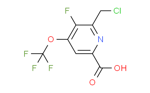 AM161937 | 1806738-12-4 | 2-(Chloromethyl)-3-fluoro-4-(trifluoromethoxy)pyridine-6-carboxylic acid