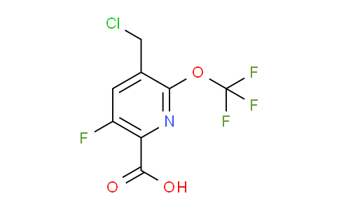 AM161956 | 1804622-65-8 | 3-(Chloromethyl)-5-fluoro-2-(trifluoromethoxy)pyridine-6-carboxylic acid
