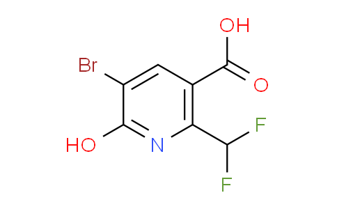 AM16196 | 1806909-97-6 | 3-Bromo-6-(difluoromethyl)-2-hydroxypyridine-5-carboxylic acid