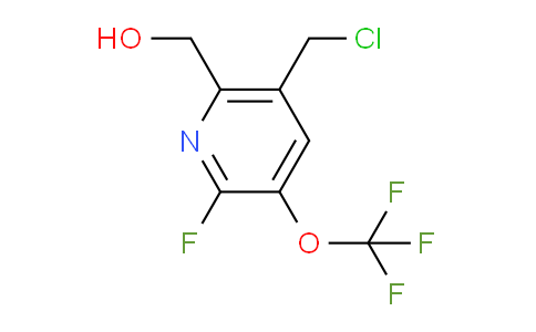 5-(Chloromethyl)-2-fluoro-3-(trifluoromethoxy)pyridine-6-methanol