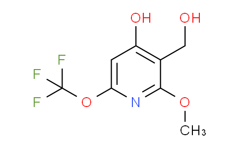 4-Hydroxy-2-methoxy-6-(trifluoromethoxy)pyridine-3-methanol