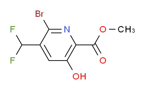 AM16198 | 1805411-96-4 | Methyl 2-bromo-3-(difluoromethyl)-5-hydroxypyridine-6-carboxylate