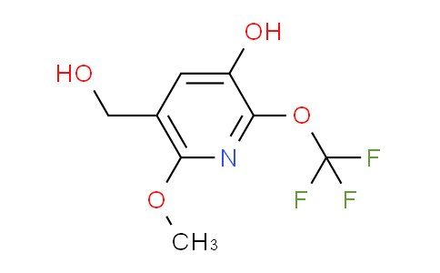 AM161986 | 1804770-96-4 | 3-Hydroxy-6-methoxy-2-(trifluoromethoxy)pyridine-5-methanol