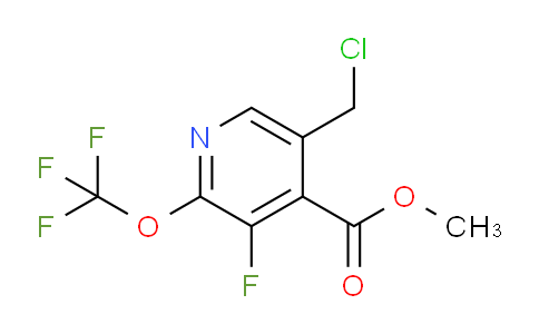 AM161987 | 1804474-73-4 | Methyl 5-(chloromethyl)-3-fluoro-2-(trifluoromethoxy)pyridine-4-carboxylate