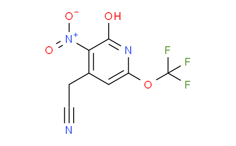 2-Hydroxy-3-nitro-6-(trifluoromethoxy)pyridine-4-acetonitrile