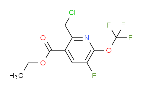 AM162017 | 1806015-38-2 | Ethyl 2-(chloromethyl)-5-fluoro-6-(trifluoromethoxy)pyridine-3-carboxylate