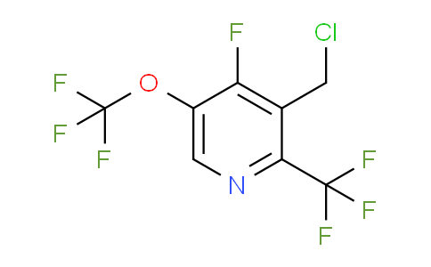 AM162022 | 1803700-45-9 | 3-(Chloromethyl)-4-fluoro-5-(trifluoromethoxy)-2-(trifluoromethyl)pyridine